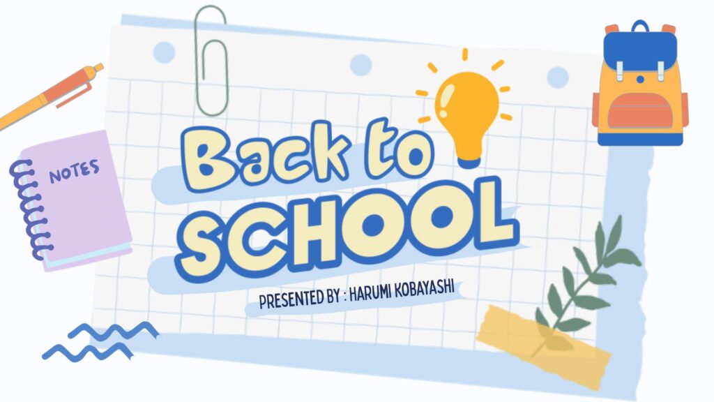 Back to School Presentation Template