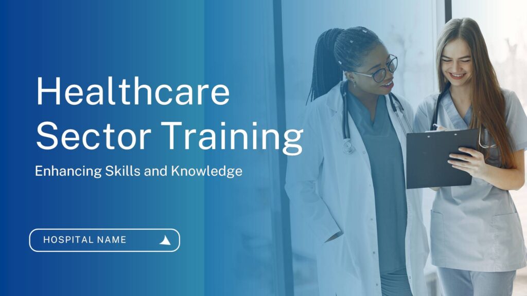 Free Professional Hospital Training Presentation Template